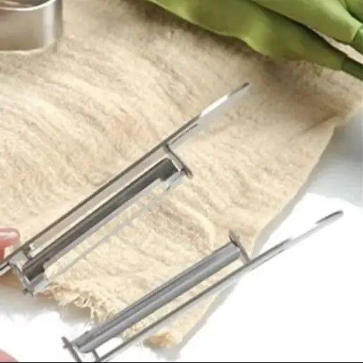 Dual-Head Stainless Steel Vegetable & Fruit Peeler Vegetable Peeler Oasis Select China Mainland