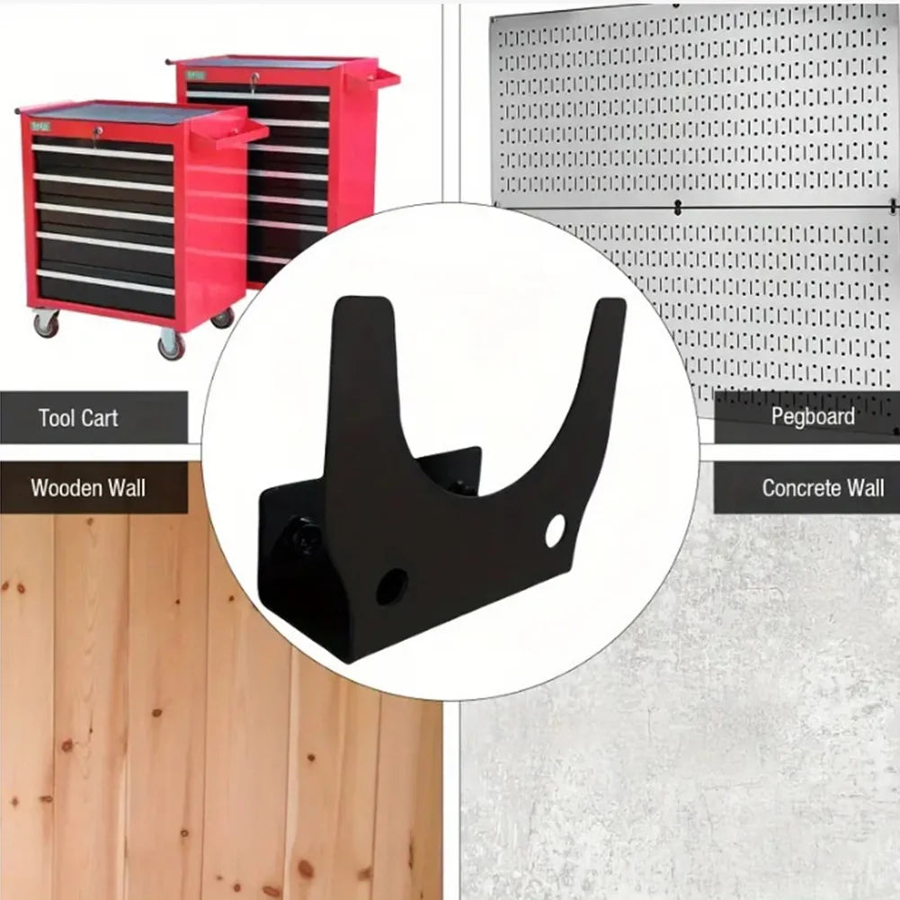 Wall-Mounted Angle Grinder Holder & Storage Rack Bracket