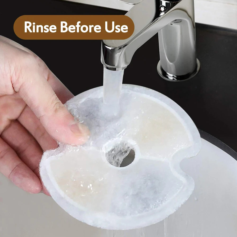 Dog Cat Water Fountain Filter Replacement Kit Pet Drinking Fountain Filters 3 Triple Filtration System Replacement Filters Peaceful Pleasures Health and Wellness