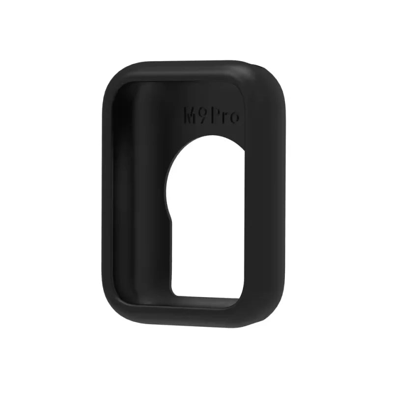 Silicone Case for Xiaomi Mi Band 9 Pro – Anti-Drop Cover Peaceful Pleasures Health and Wellness black