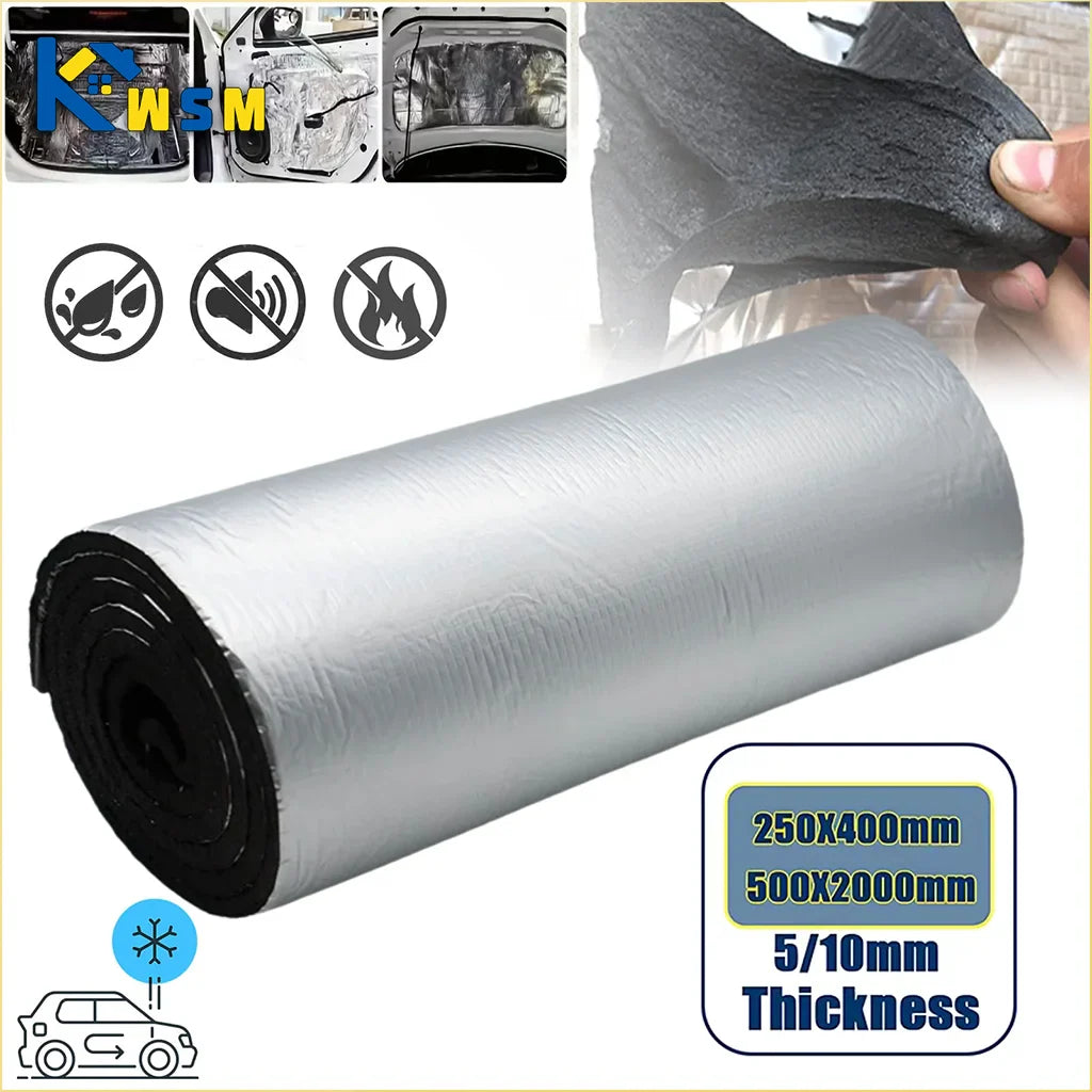 Car Sound Deadening Mat – Acoustic & Heat Insulation Foam