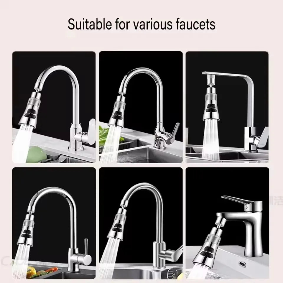 360° Rotating Faucet Aerator with Filter – Universal 22mm Nozzle