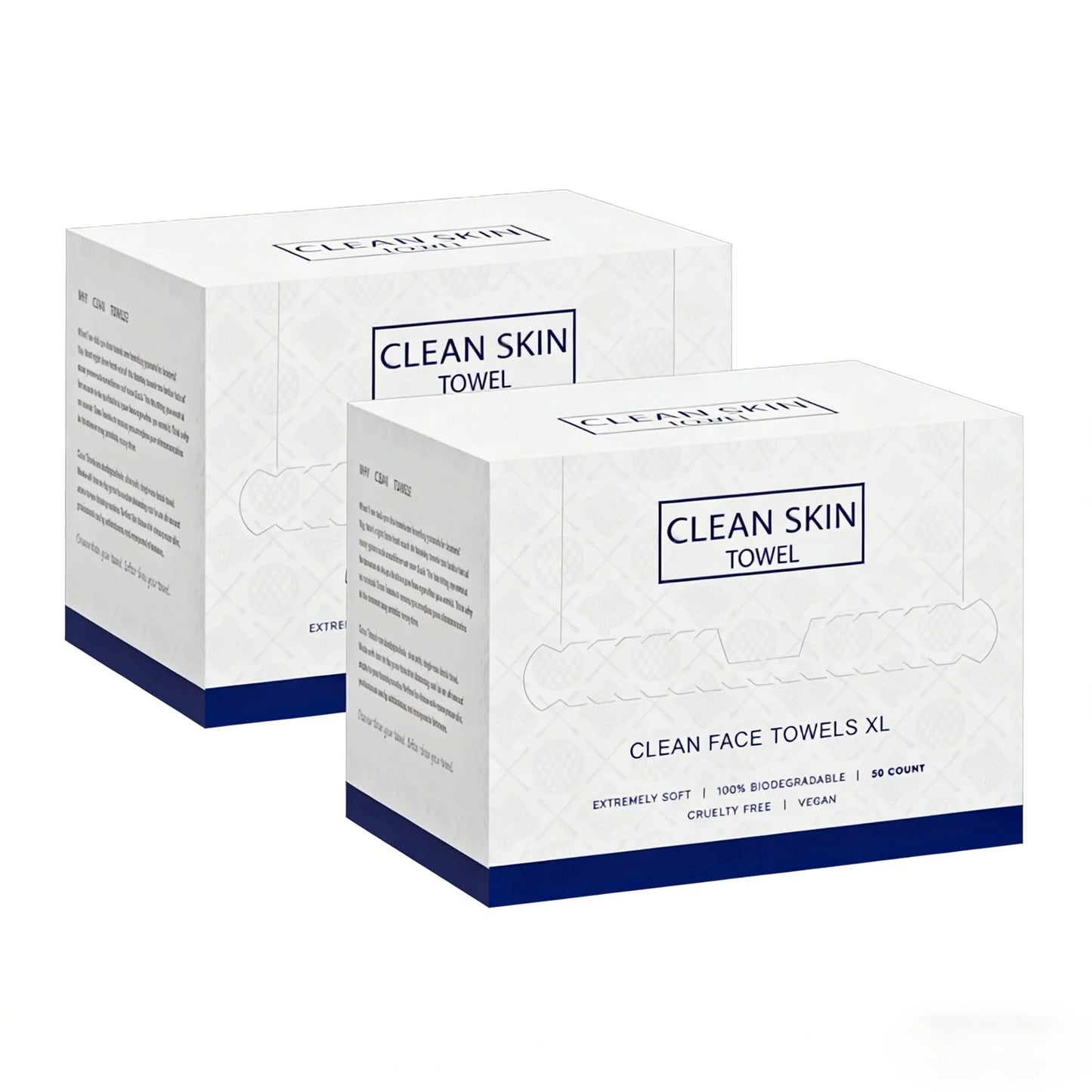 Disposable Face Towels – Thick Makeup Remover Cleansing Wipes