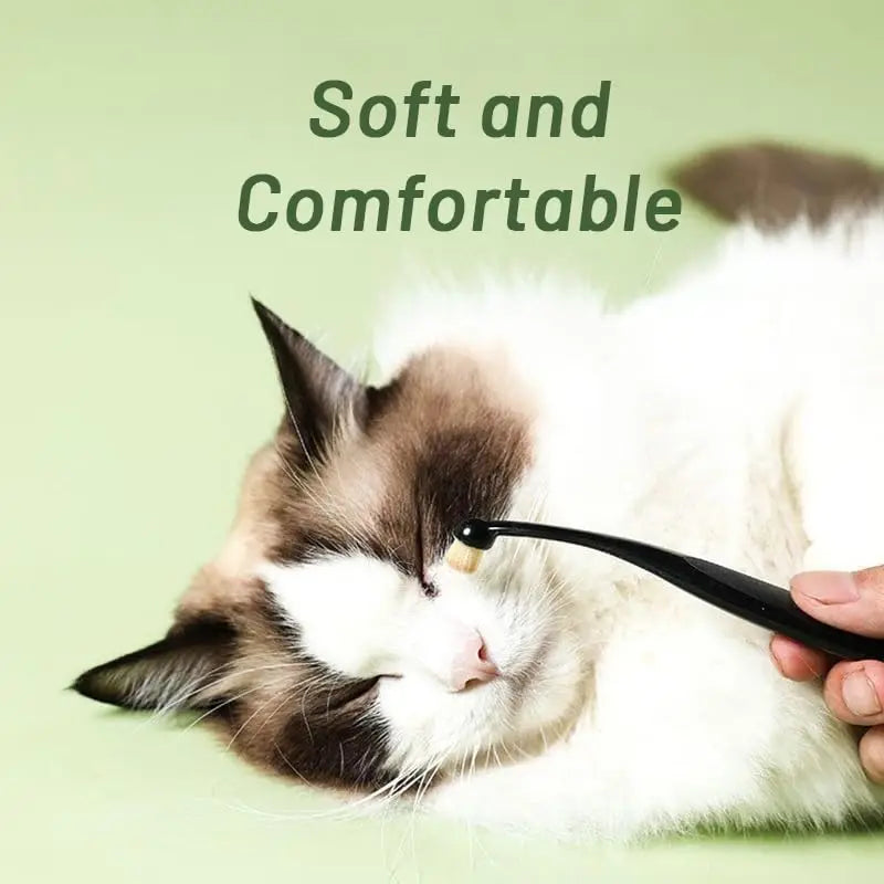 Pet Tear Stain Removal Brush – Eye Cleaning Tool for Dogs & Cats