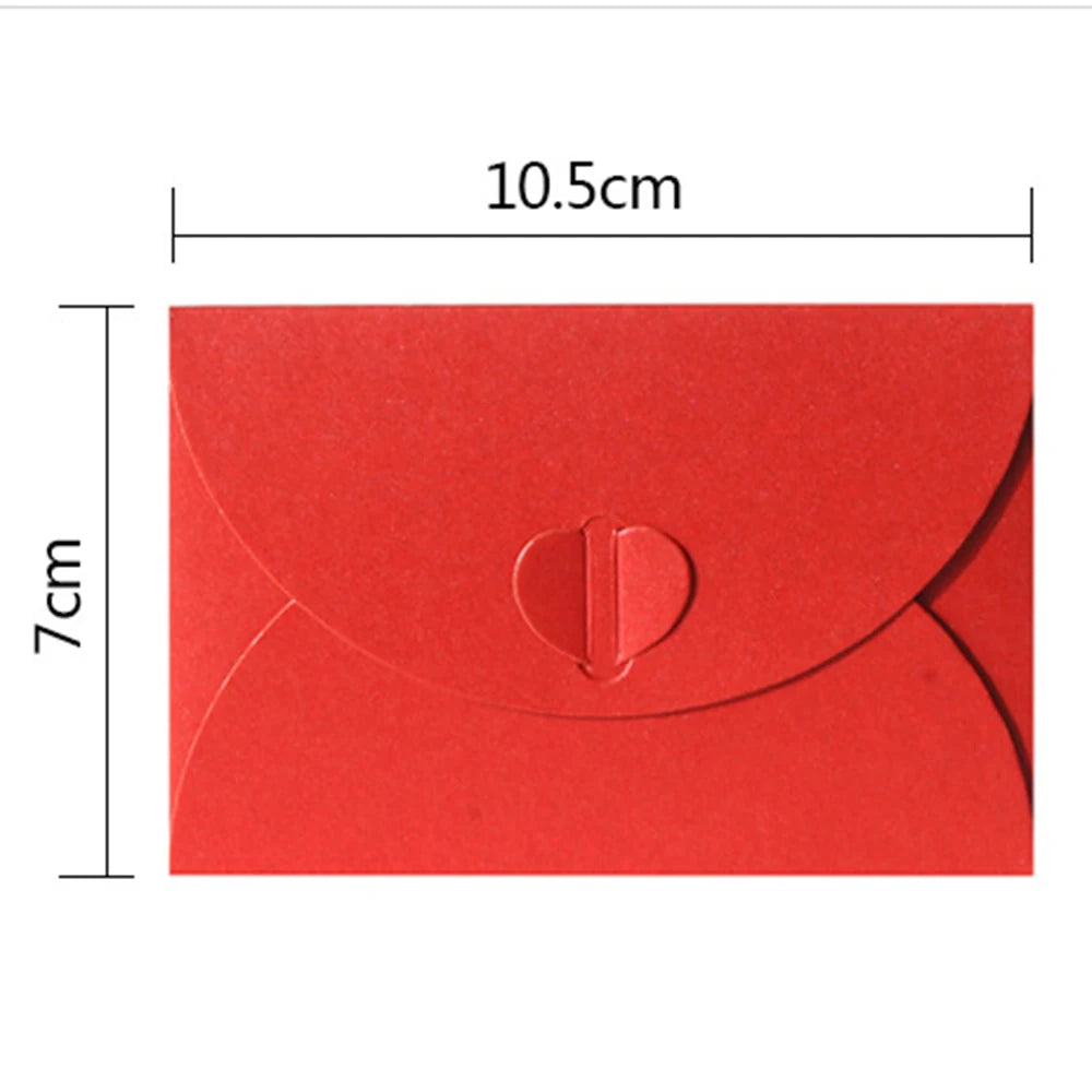 20pcs Love Pearl Paper Envelopes Gilt Envelope Wedding Invitation Color Envelope Peaceful Pleasures Health and Wellness