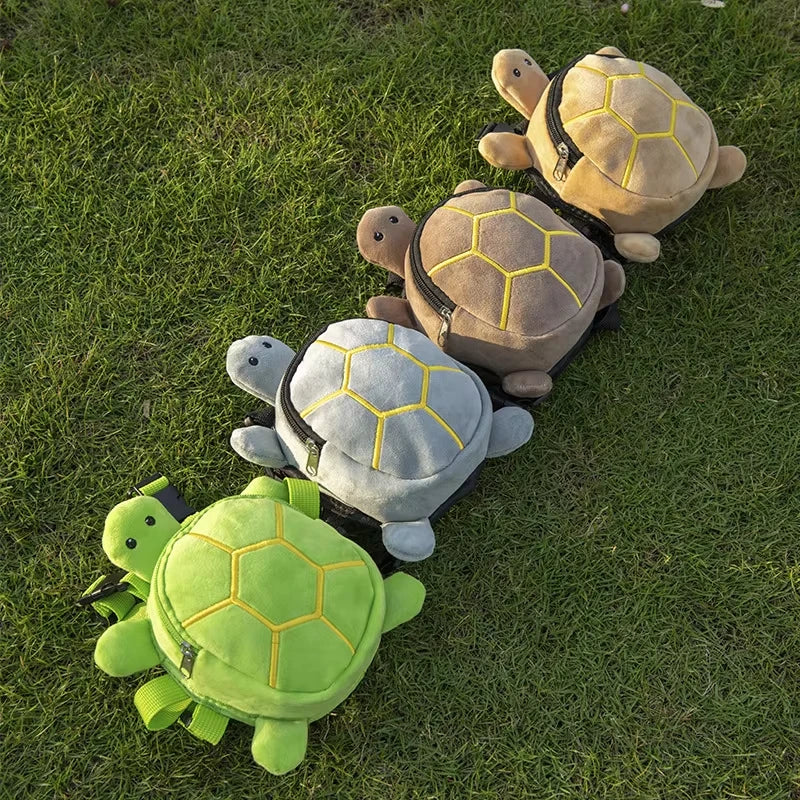 Cute Turtle Shape Large Capacity Convenient Soft Portable Pet Backpack Dog Snack Bag Puppy School Bag Peaceful Pleasures Health and Wellness