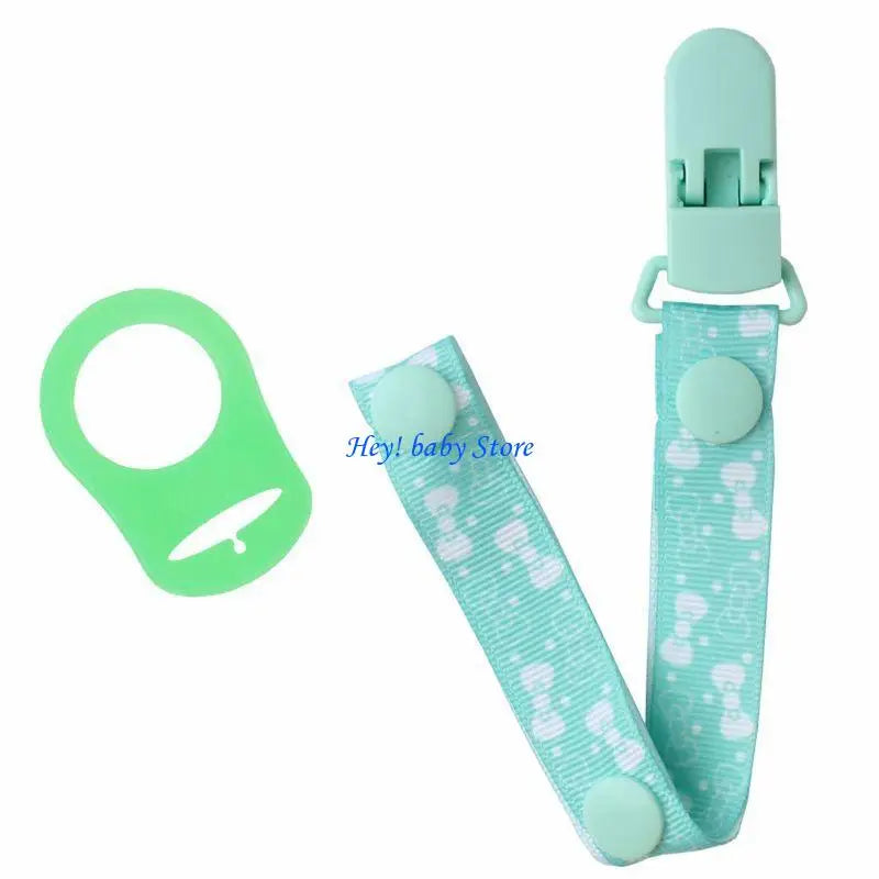 Baby Pacifier Clip & Chain Set – 6 Colors for Toddlers