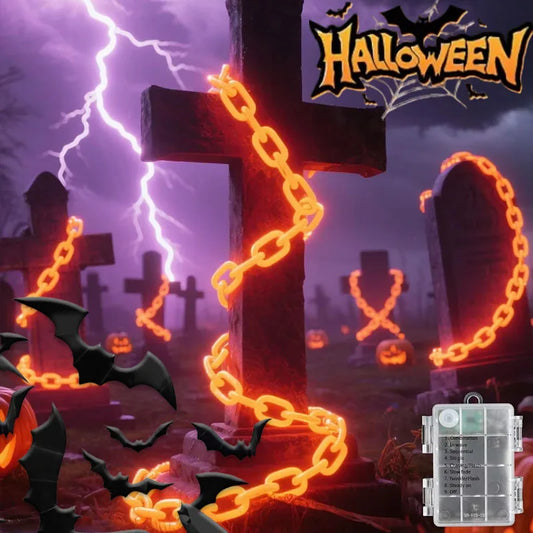 Halloween Ghost Lawn Light Chain | Garden Landscape Lamp Set Halloween Garden Lights Peaceful Pleasures Health and Wellness