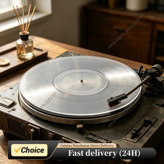 Record Platter Slipmat Anti-Static Retro Turntable Mats Low Noise Record Player Platter Slip Mats Records Player Accessory Peaceful Pleasures Health and Wellness