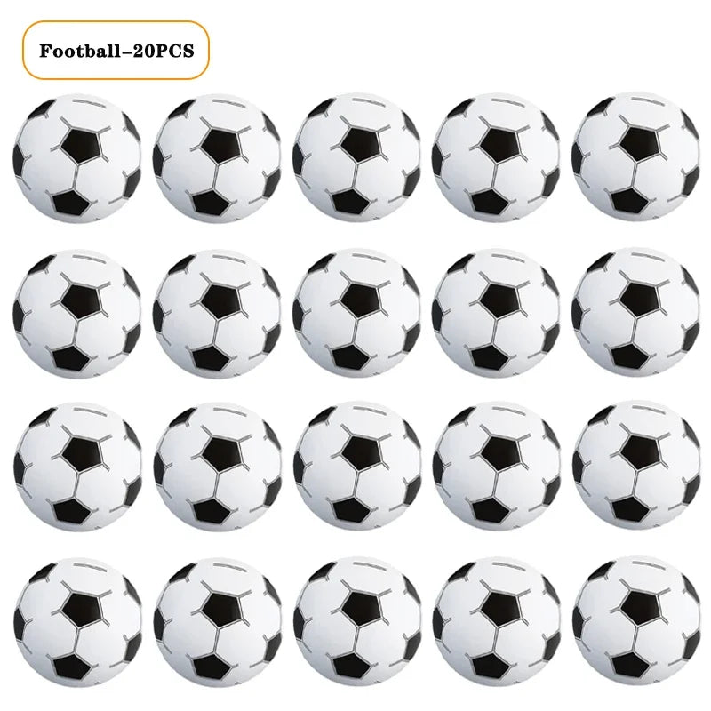 Inflatable Sports Balls Set – Football Basketball Baseball Party
