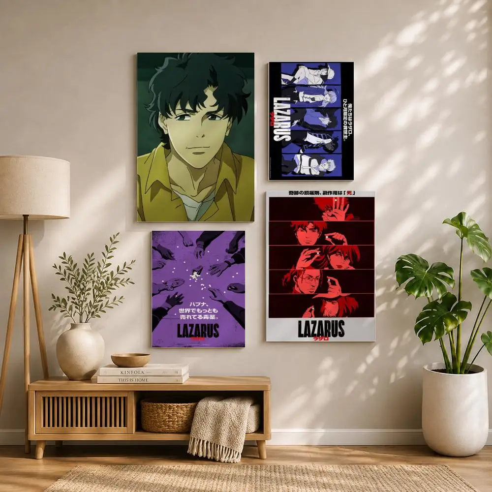 Game Lazarus HD Waterproof Self-Adhesive Wall Art Poster Gaming Wall Poster Peaceful Pleasures Health and Wellness