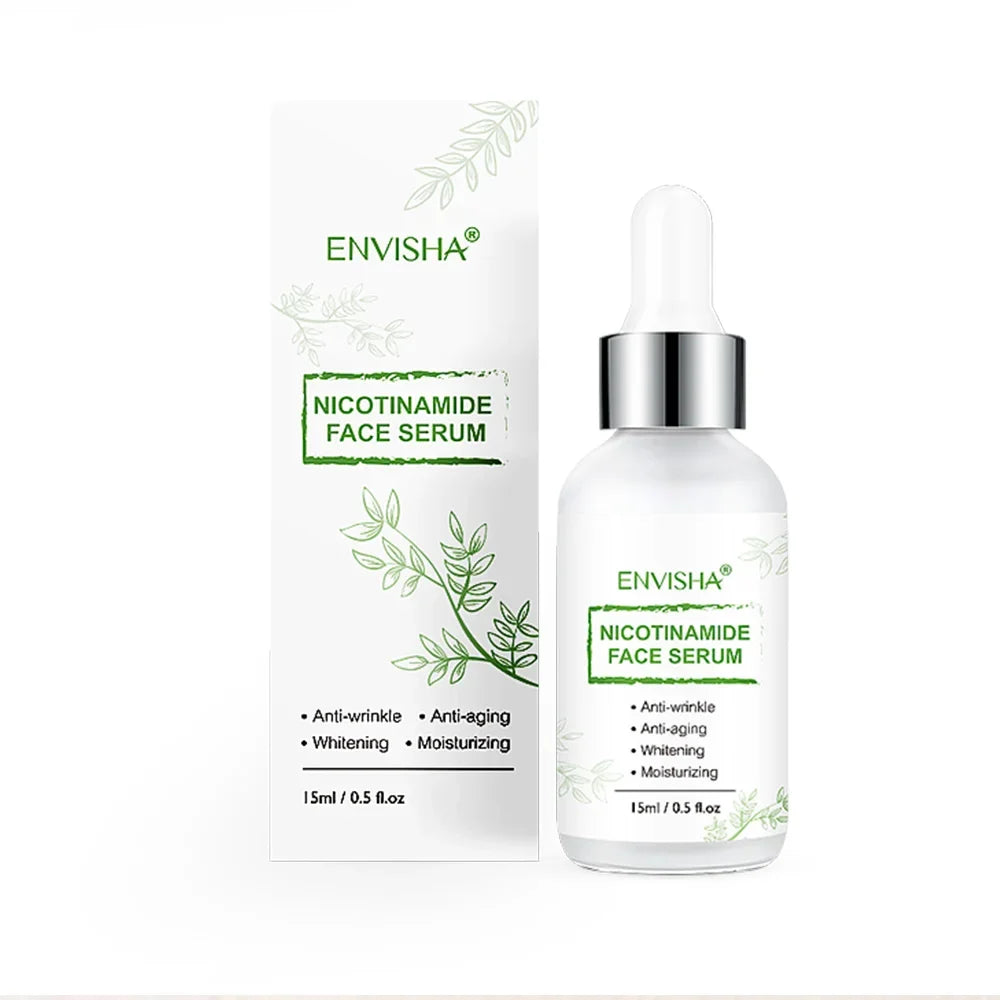 ENVISHA Anti-Aging Face Serum – Collagen, Hyaluronic Acid & Retinol 15ml Face Serum Peaceful Pleasures Health and Wellness Niacinamide Serum