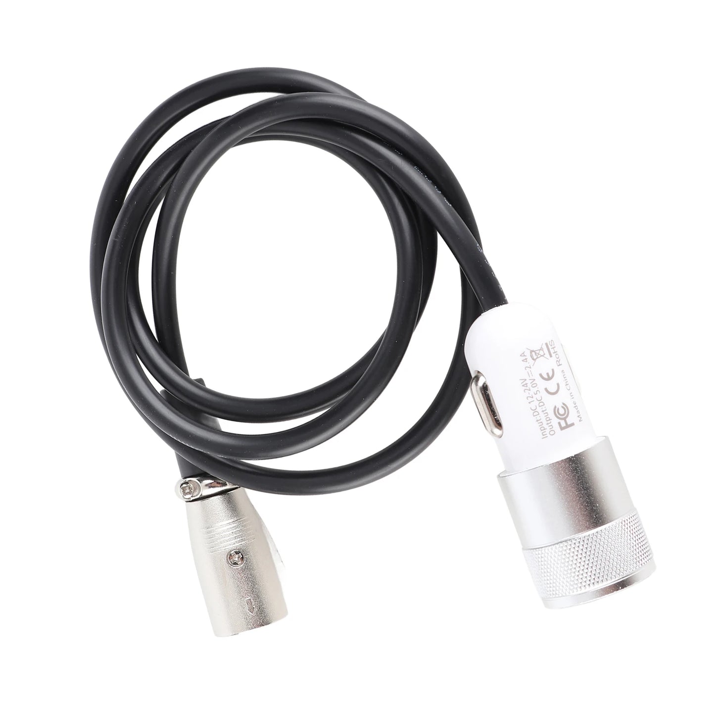 Wheelchair Joystick Controller Charging Cable Electric Motor Power Fast Charging Line Accessory 12‑24V Peaceful Pleasures Health and Wellness