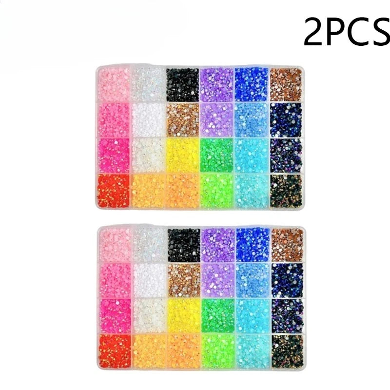 Crystal Rhinestone DIY Kit – Nail Art & Phone Case Décor