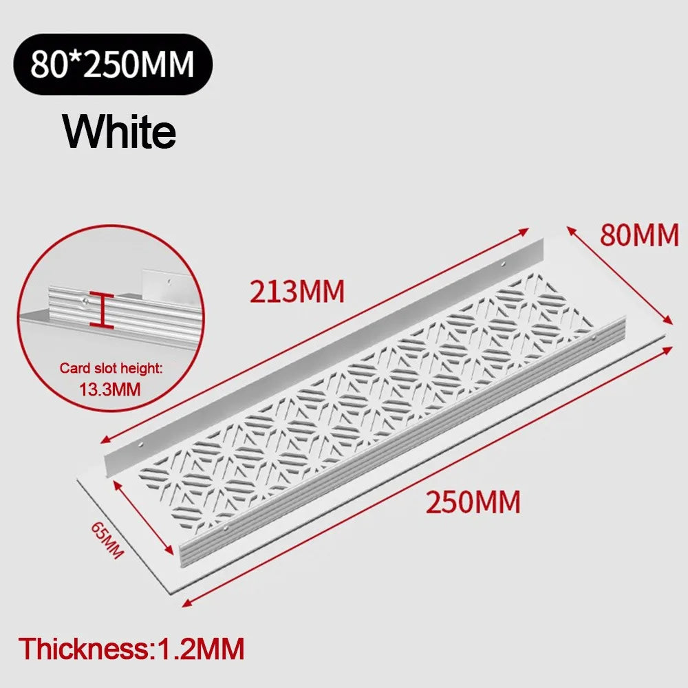 Aluminum Louver Air Vent Grille Cover 50/80mm – Cabinet & Wardrobe