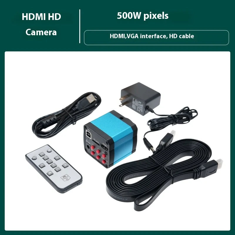 4K Hdmi and Usb Output Digital Industrial 4K Microscope Camera for Soldering Repair Peaceful Pleasures Health and Wellness 500W