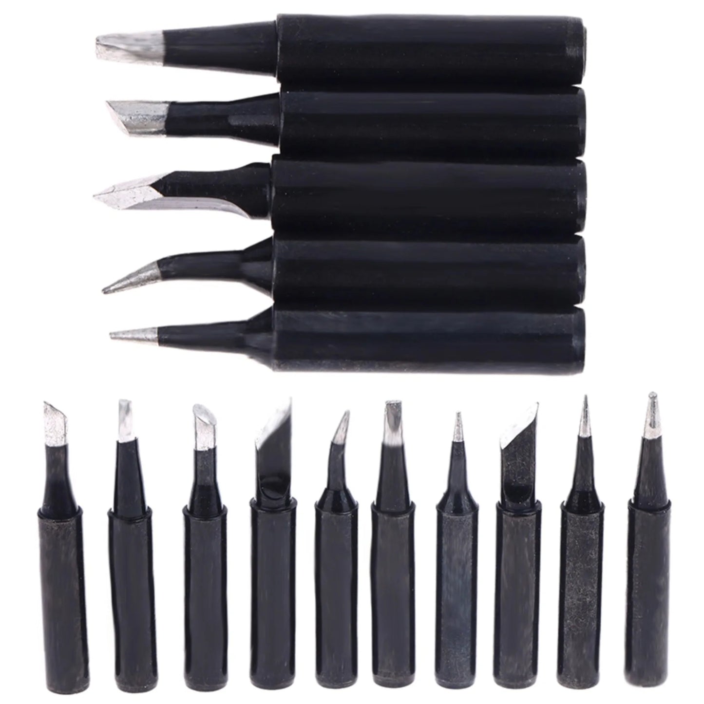 5Pcs Copper Black Lead-Free Soldering Iron Tip 900M-T-I 900M-T-IS 900M-T-K Welding Solder Station Iron Tips Replace Repair Tools Peaceful Pleasures Health and Wellness