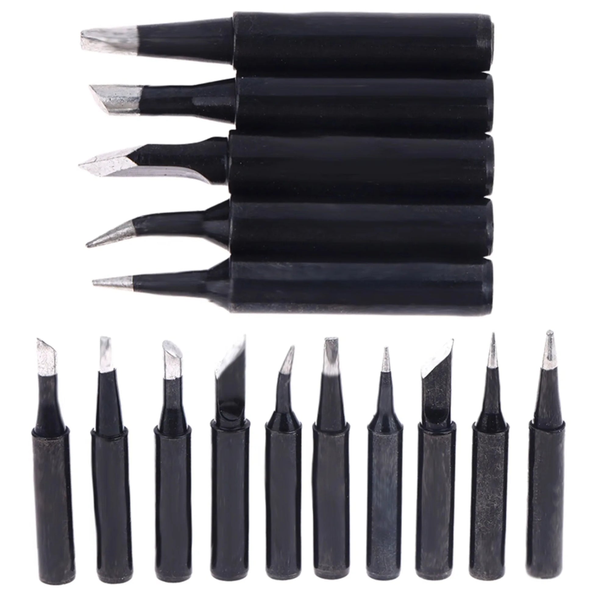 5Pcs Copper Black Lead-Free Soldering Iron Tip 900M-T-I 900M-T-IS 900M-T-K Welding Solder Station Iron Tips Replace Repair Tools Peaceful Pleasures Health and Wellness