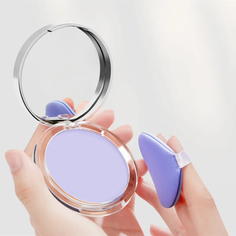 LUXURYTO Violet Cream-to-Powder Contour Shimmer Pressed Powder