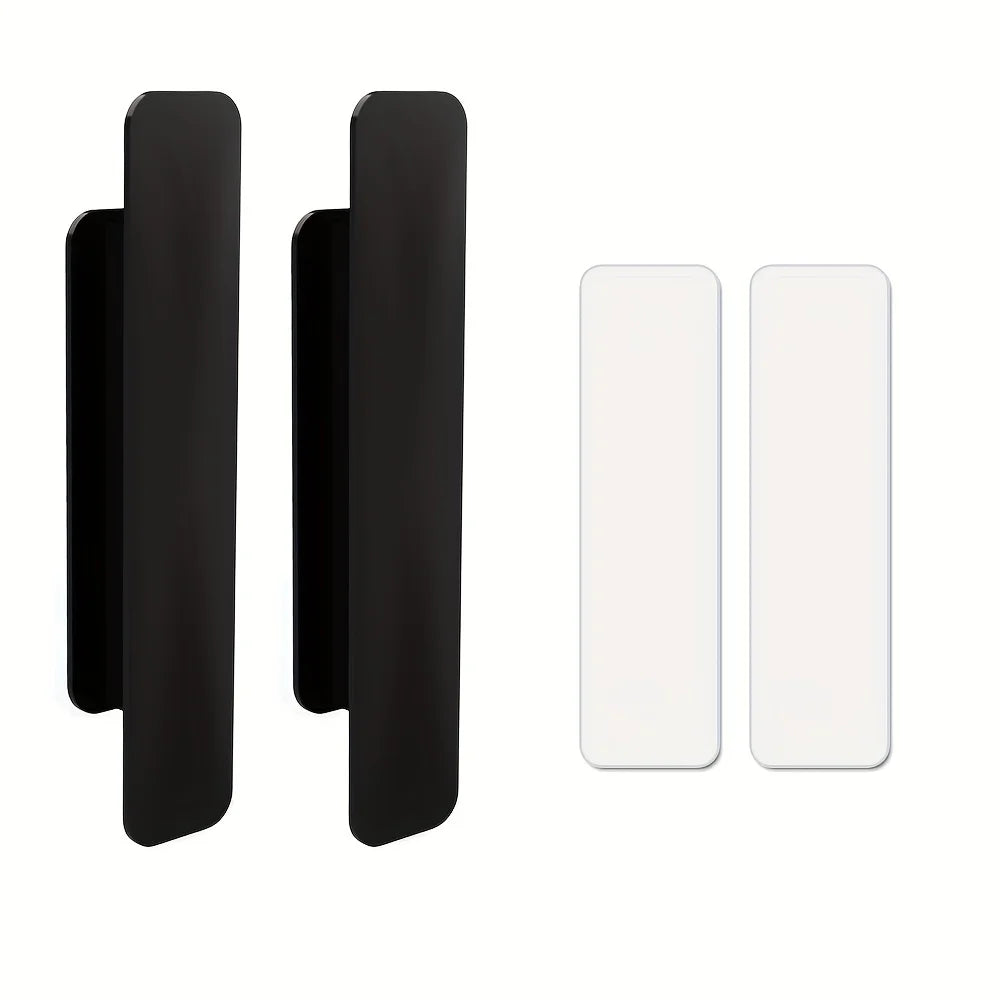 Two Self-adhesive Door Handles No Need Punching Multifunctional