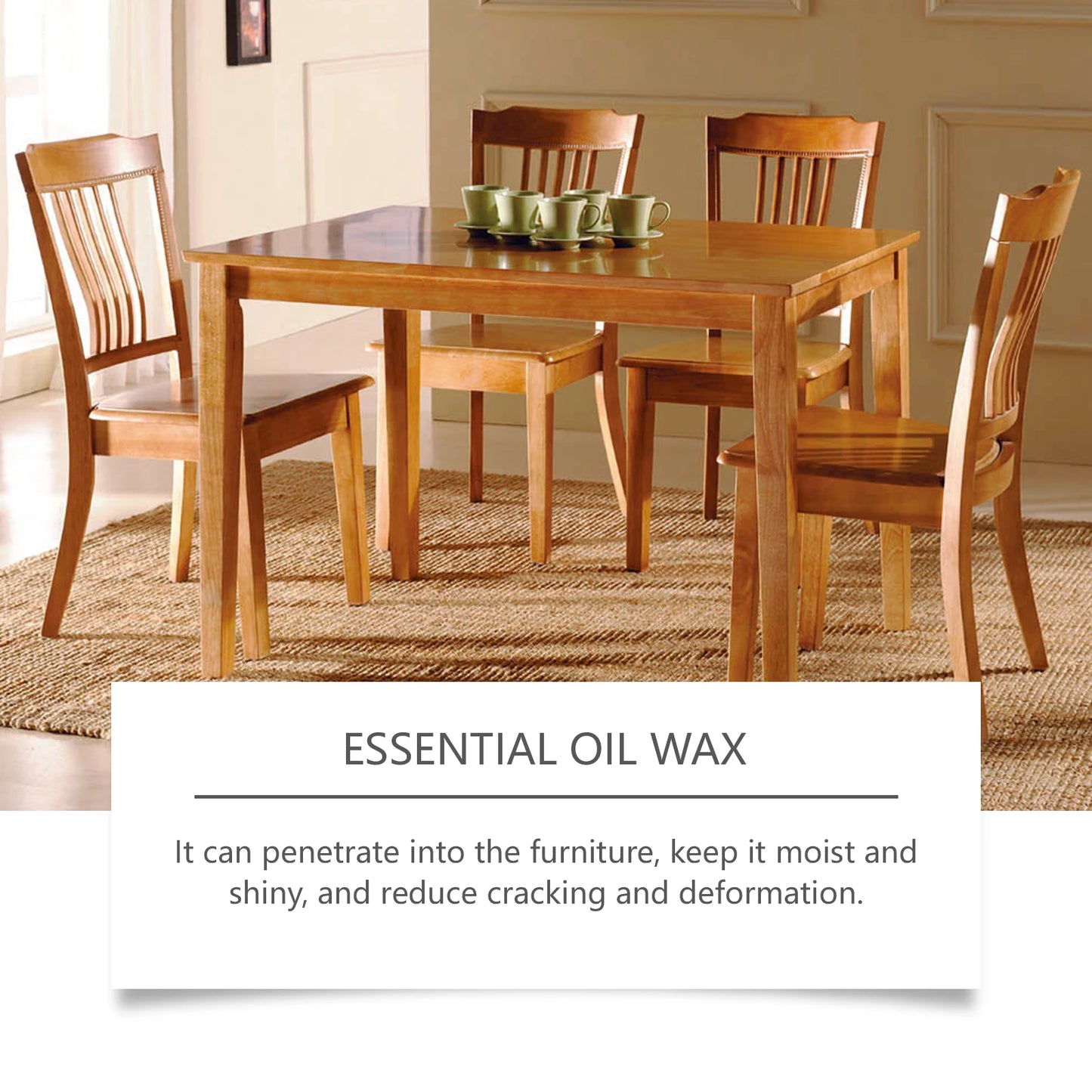 Furniture Beeswax Spray – Polish, Waterproof & Scratch Repair