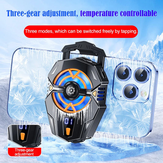 Portable Cooler For Mobile Phone Radiator Cooling Fan For Mobile Phone Fan Cell Cooling Plate Phone Cooler For Games Black Shark Peaceful Pleasures Health and Wellness