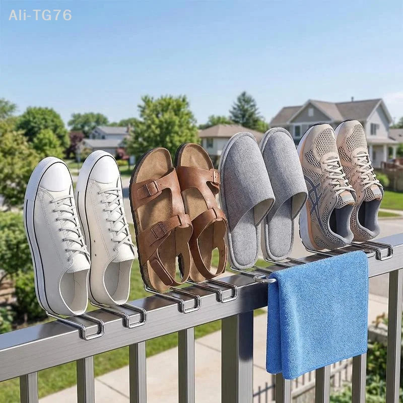2-Pack Shoe Drying Rack Hooks | Space-Saving Shoe Organizer