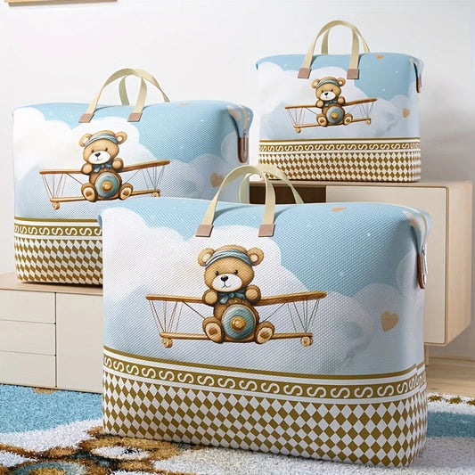 Large Oxford Quilt Storage & Travel Packing Bag | Cartoon Storage & Travel Bag Oasis Select
