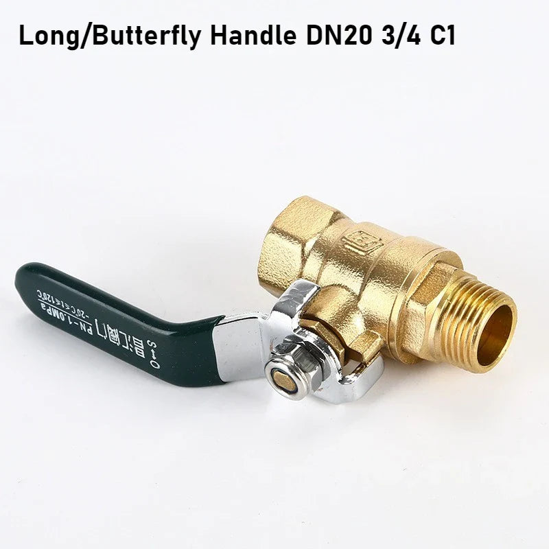 Brass Full Bore Ball Valve – Female Threaded, High-Pressure Water