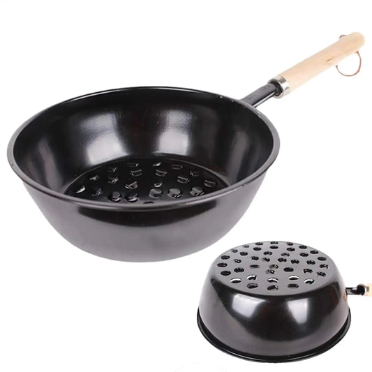 Charcoal Starter Basket – Hollow Airflow for BBQ & Camping Charcoal Fire Starter Peaceful Pleasures Health and Wellness
