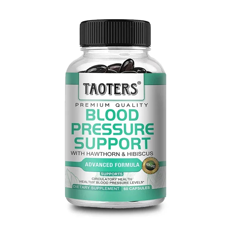 Blood Pressure Support Supplement | Heart & Vascular Capsules