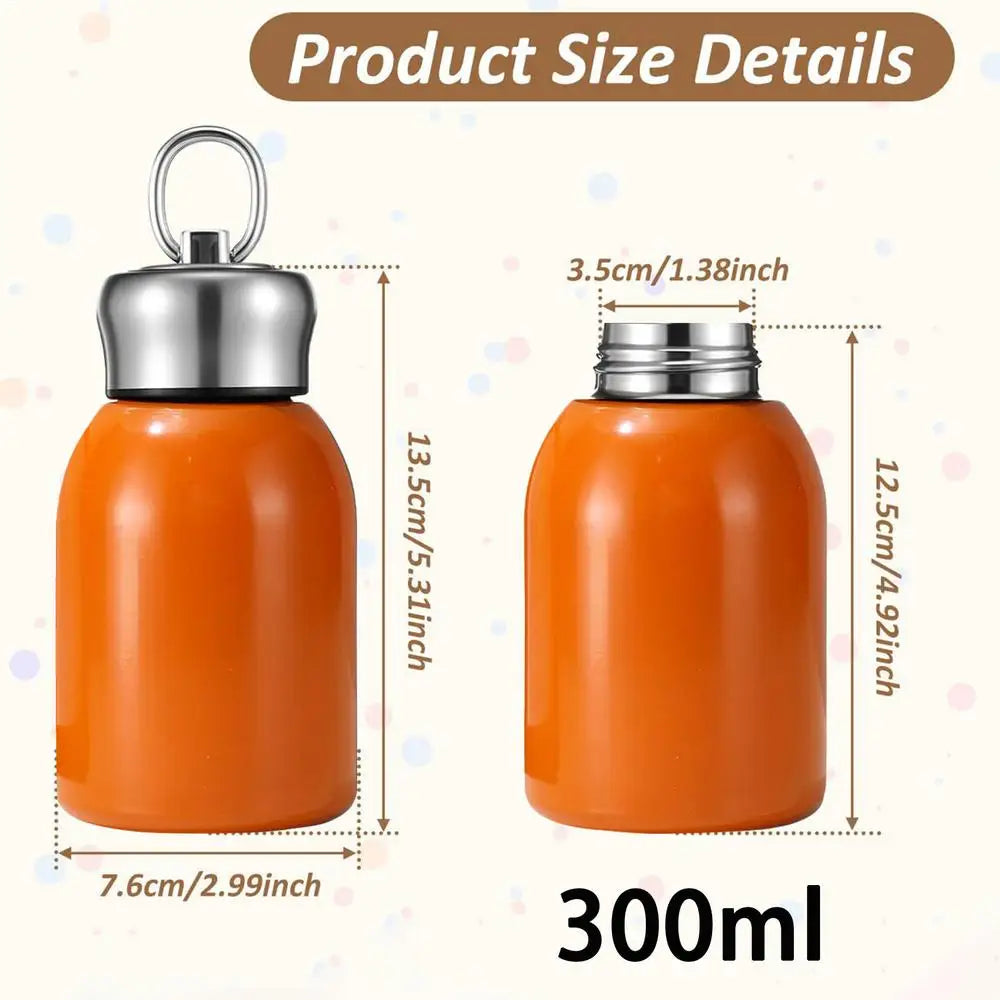 300ml Mini Vacuum Insulated Stainless Steel Water Bottle
