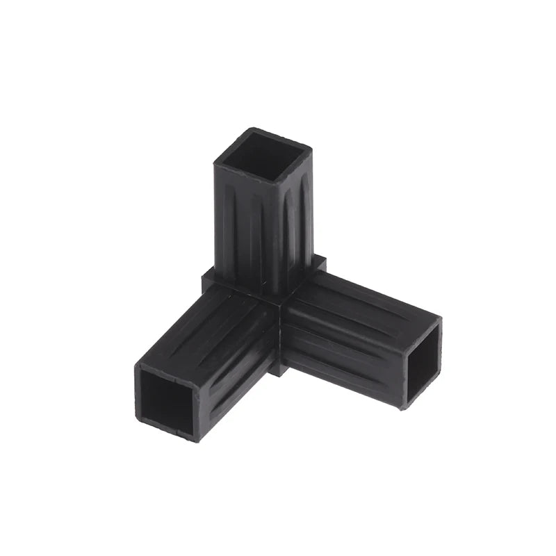 New 1/5Pcs 20MM 2/3/4-/5-way Cross Square Pipe Fittings 20X20Pipe Angle Code Hexagonal Through Plastic Fittings ABS Connector Peaceful Pleasures Health and Wellness 03 1pc