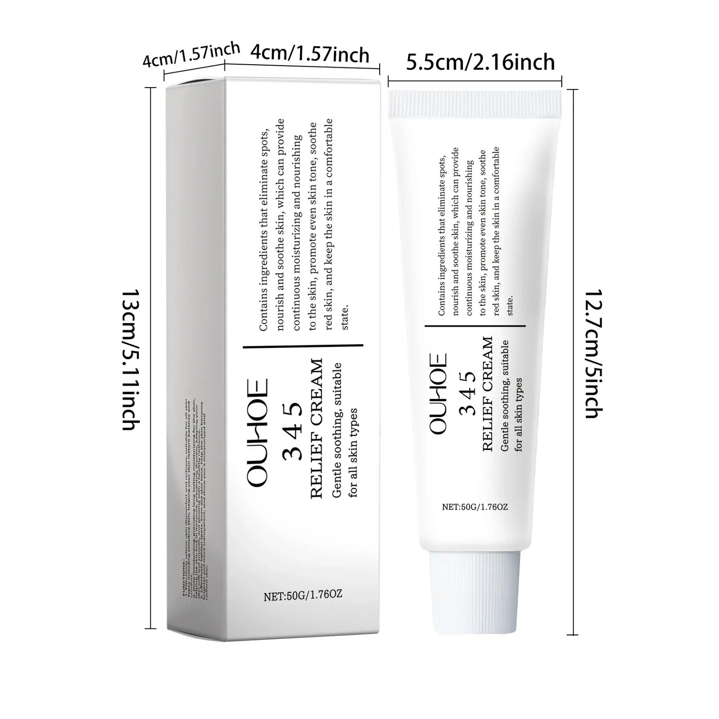 345 Relief Cream – Hydrating, Brightening & Soothing Face Cream