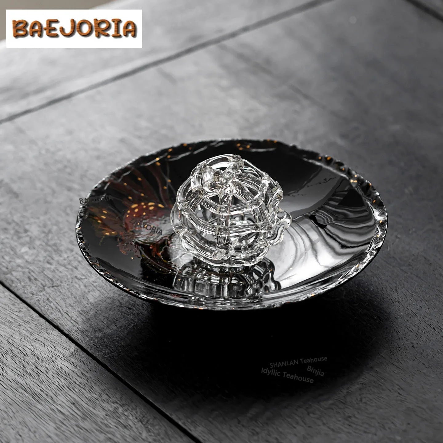 BAEJORIA Glass Ball Vase | Hydroponics Flower Pot & Tea Decor
