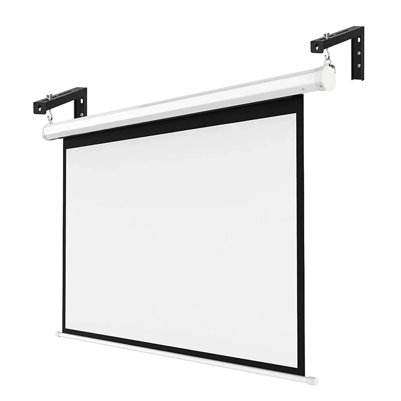 Adjustable Projector Screen Wall Mount L-Bracket Hook Kit