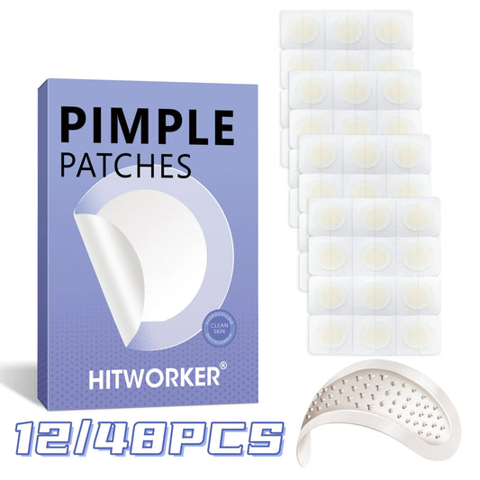 Invisible Waterproof Hydrocolloid Acne Patches – All Skin Types Hydrocolloid Acne Patch Peaceful Pleasures Health and Wellness