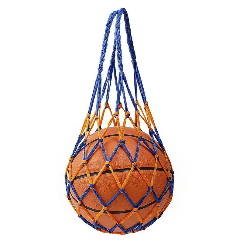 Nylon Mesh Ball Net Bag – Soccer, Basketball & Volleyball