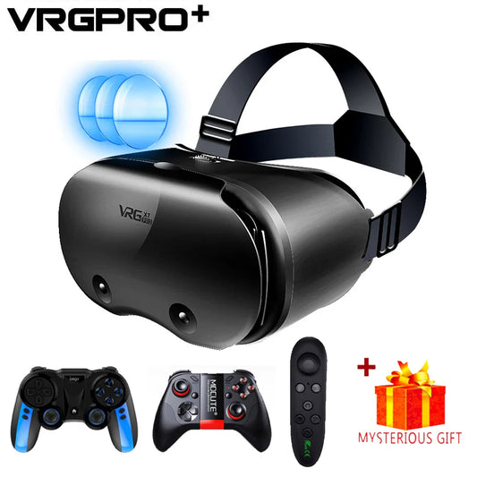 VRG PRO X7 3D VR Headset for iPhone & Android – 120° FOV VR Headset Oasis Select