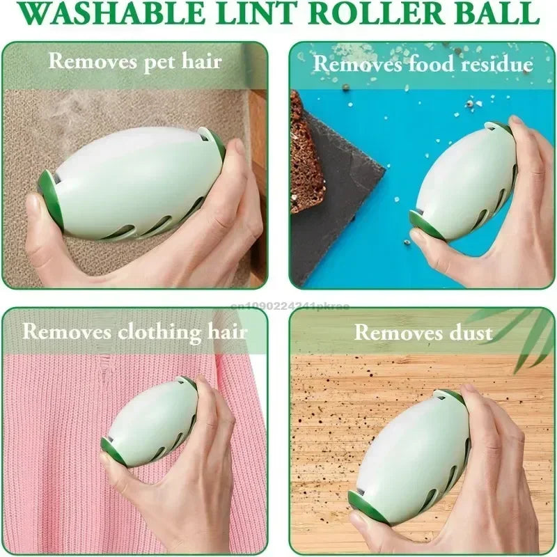 Reusable Pet Hair Remover Roller | Washable Lint Roller Ball