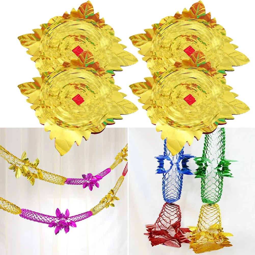 Foil Garland Party Hanging Decor Wreath 2 5M Ceiling Wedding Festive