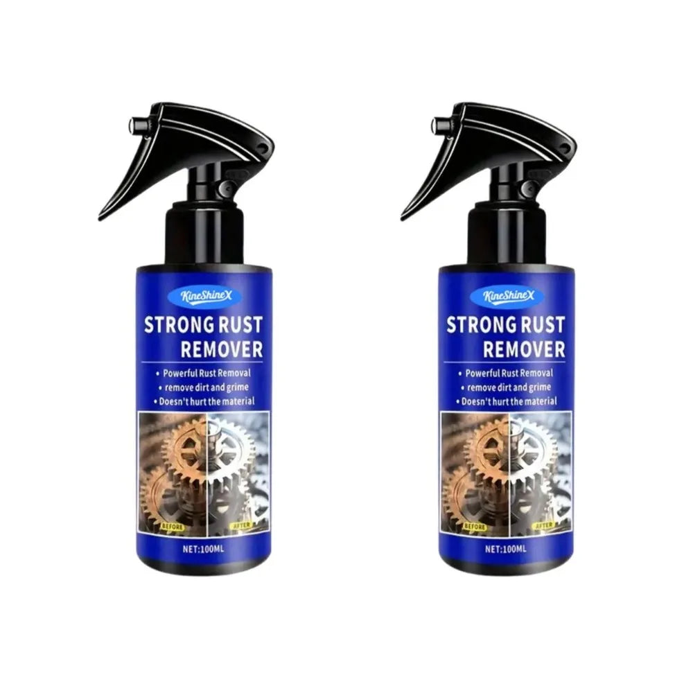 1/2pcs 100ml Powerful Rust Removal Cleaning Tools Car Iron Powder Rust Remover Maintenance Metal Surface Rust Removal Artifact Peaceful Pleasures Health and Wellness 2pcs