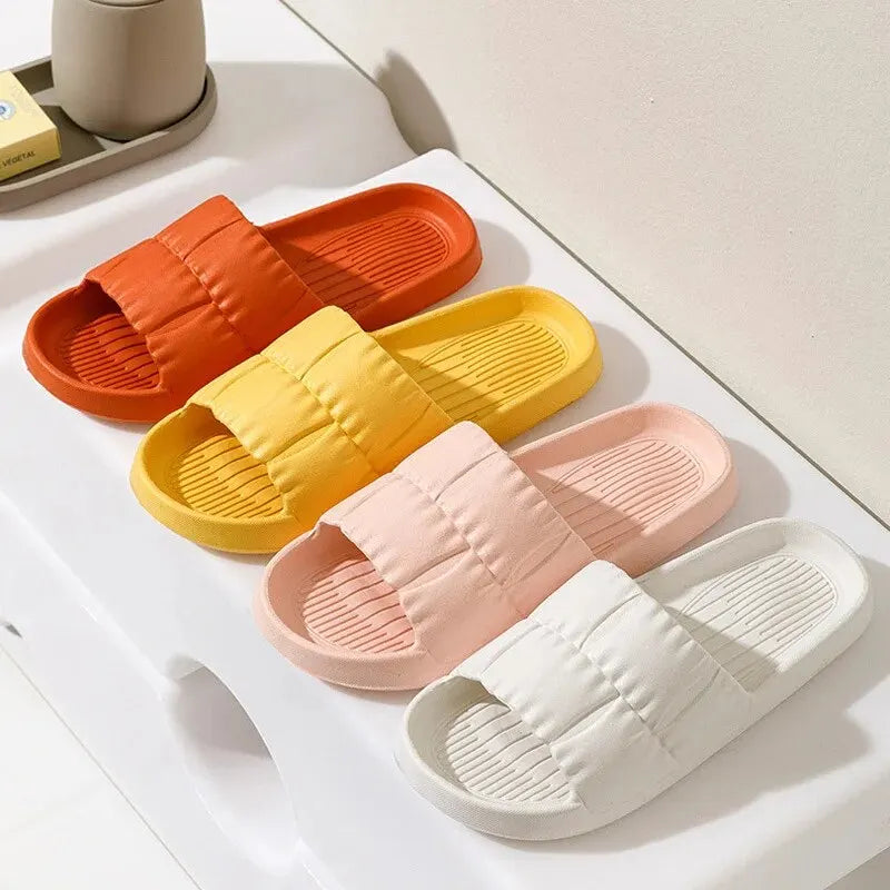 Non-Slip Soft Slippers for Women & Men – 11-Pair Set House Slippers Peaceful Pleasures Health and Wellness