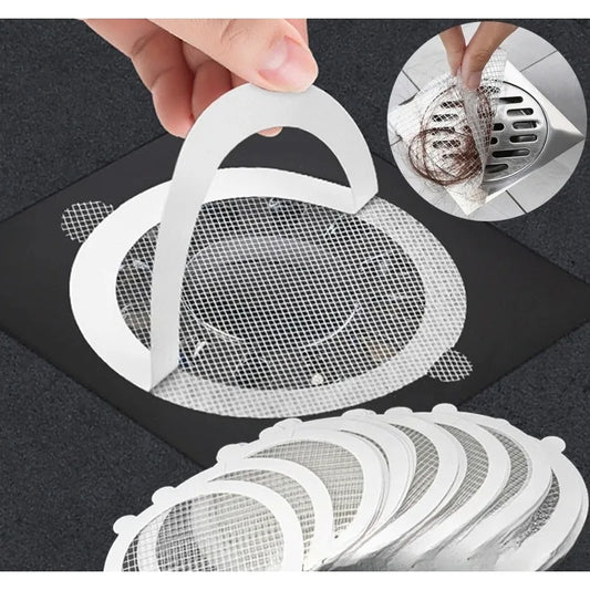 Disposable Drain Hair Catcher Filter Screen – 10–50 Pack Drain Hair Filter Peaceful Pleasures Health and Wellness