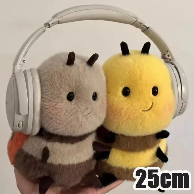 25cm Cute Bee Ladybug Plush Stuffed Toy | Soft Gift Doll