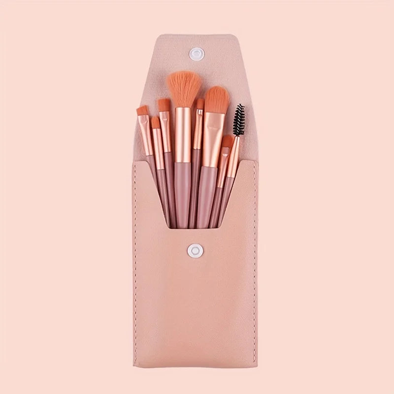 RUNTOIN 8/20Pc Makeup Brush Set – Powder, Foundation & Blending