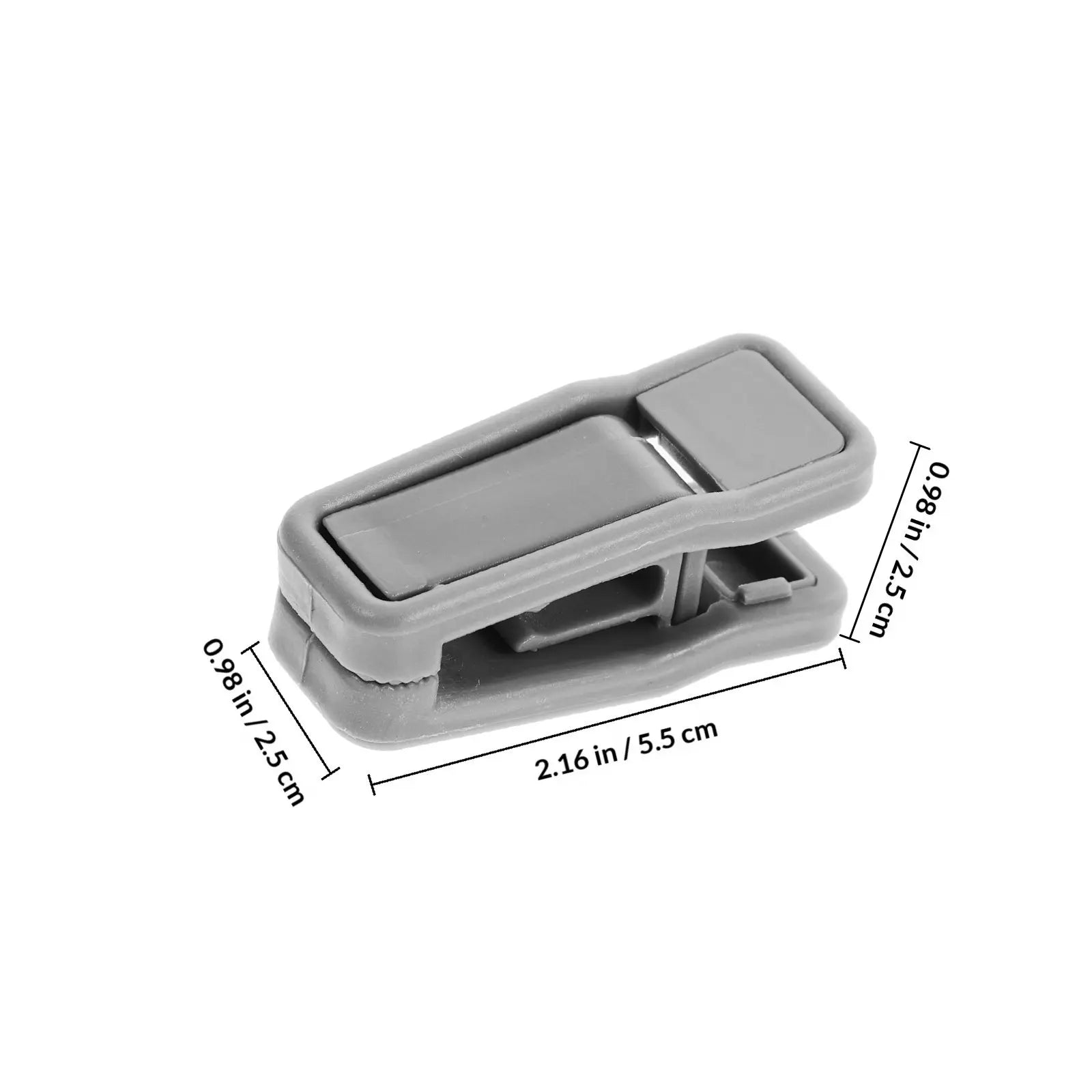 20Pcs Multi Purpose Clothes Hanger Clips Heavy Duty Windproof for Shirts Skirts Pants Shorts Blankets Sheets Laundry Hanging Peaceful Pleasures Health and Wellness Grey
