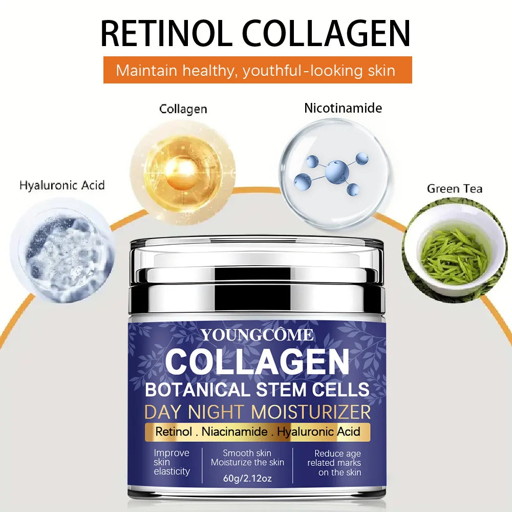 Collagen Stem Cell Face Cream – Brighten, Smooth & Hydrate Peaceful Pleasures Health and Wellness