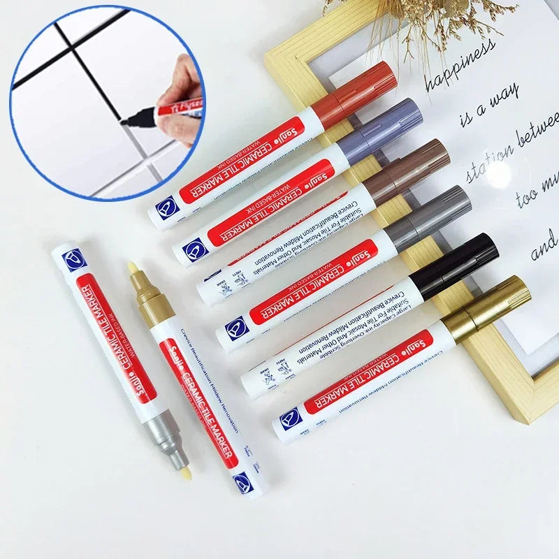 Tile Grout Repair Pen – Waterproof Anti-Mold Gap Marker
