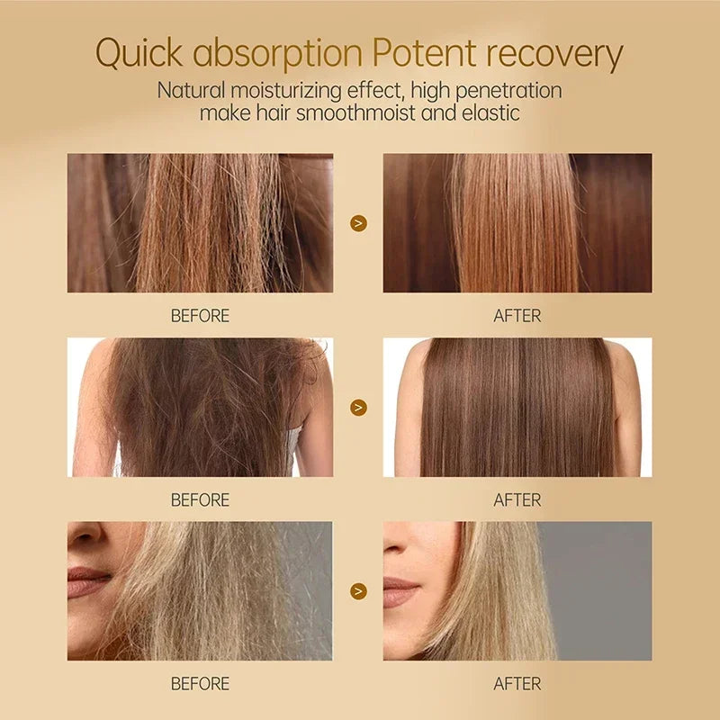 PURC Keratin Hair Mask – Repair Split Ends & Deep Moisturize